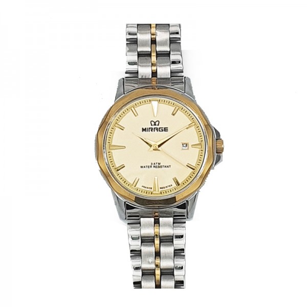 Mirage 8783 Silver Gold Dial LDBTGIV